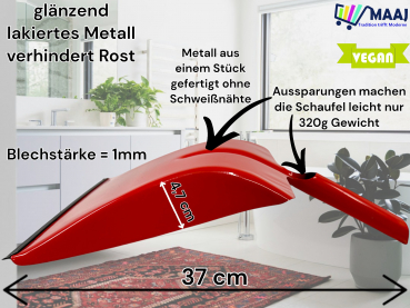 Kutterschaufel / Kehrschaufel
